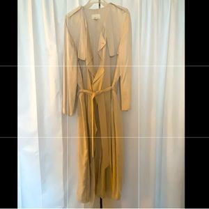 Rare* Silky Premium H&M Trench Coat